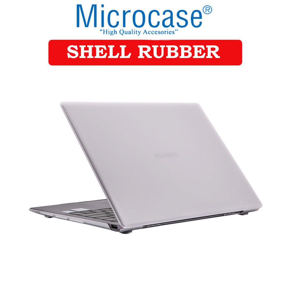 Microcase Magicbook 15 Shell Rubber Kapak Kılıf - Şeffaf