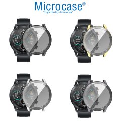 Microcase Honor Watch Magic 2 46mm Önü Kapalı Tasarım Silikon Kılıf (SEÇENEKLİ)