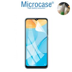 Microcase Oppo A15 - Oppo A15S Full Ön Kaplama TPU Soft Koruma Filmi