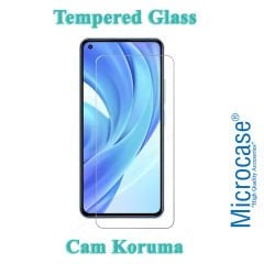 Microcase Xiaomi Mi 11 Lite - Mi 11 Youth Tempered Glass Cam Ekran Koruma