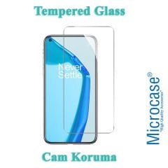 Microcase OnePlus 9R Tempered Glass Cam Ekran Koruma