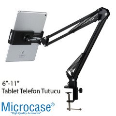Microcase Masaüstü Ayarlanabilir 6-11 inch Telefon Tablet Tutucu Stand - Model AL2459