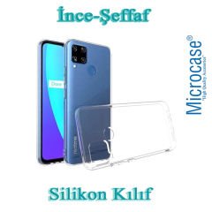 Microcase Realme C15 İnce 0.2 mm Soft Silikon Kılıf Şeffaf