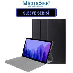 Microcase Samsung Galaxy Tab A7 T500 T505 T507 2020 Sleeve Serisi Mıknatıs Kapak Standlı Kılıf Siyah