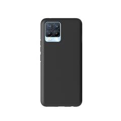 Microcase Realme 8 Matte Serisi Silikon TPU Kılıf - Siyah