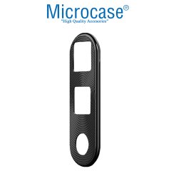 Microcase Samsung Galaxy Note 10 Kamera Lens Koruma Halkası - Kapalı Tasarım Siyah