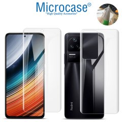Microcase Xiaomi Poco F4 5G Full Ön Arka Kaplama TPU Soft Koruma Filmi