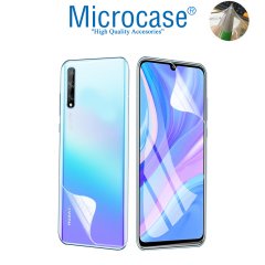 Microcase Huawei P Smart S - Y8P Full Ön Arka Kaplama TPU Soft Koruma Filmi