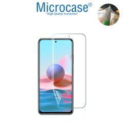 Microcase Xiaomi Redmi Note 10 Full Ön Kaplama TPU Soft Koruma Filmi