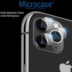 Microcase iPhone 11 Pro Max Kamera Camı Lens Koruyucu Film