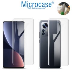 Microcase Xiaomi 12S Pro Full Ön Arka Kaplama TPU Soft Koruma Filmi