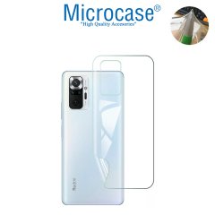 Microcase Xiaomi Redmi Note 10 Pro Max Full Arka Kaplama TPU Soft Koruma Filmi