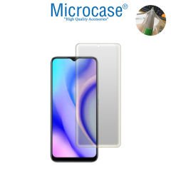 Microcase Realme C15 Full Ön Kaplama TPU Soft Koruma Filmi