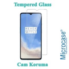 Microcase OnePlus 7T Tempered Glass Cam Ekran Koruma