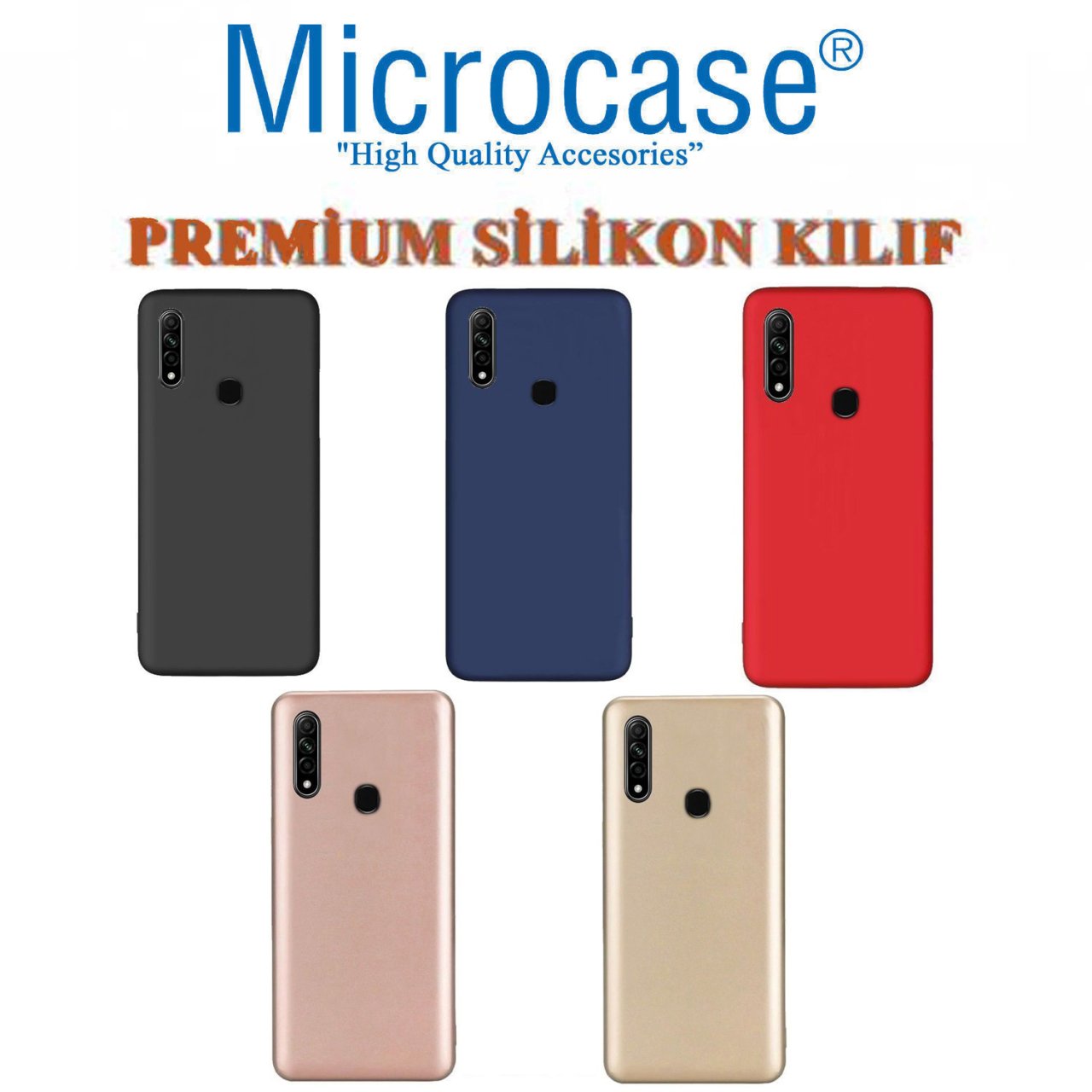 Microcase Oppo A31 Premium Matte Silikon Kılıf