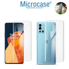 Microcase OnePlus 9R Full Ön Arka Kaplama TPU Soft Koruma Filmi
