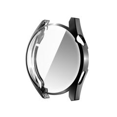 Microcase Huawei Watch GT 3 42 mm Önü Kapalı Silikon Kılıf - Siyah
