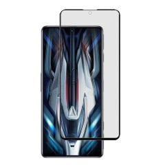 Microcase Xiaomi Redmi K50 Gaming - Poco F4 GT Tam Kaplayan Çerçeveli Mat Cam Koruma - AL3124