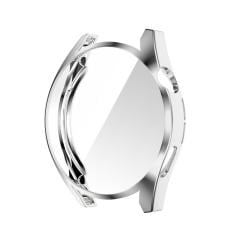 Microcase Huawei Watch GT 3 42 mm Önü Kapalı Silikon Kılıf - Gümüş
