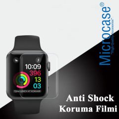 Microcase Apple Watch Seri 6 40 mm Nano Glass Esnek Cam Ekran Koruma Filmi