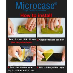 Microcase iPhone 14 Plus Full Ön Kaplama Koruma Filmi - AL3280