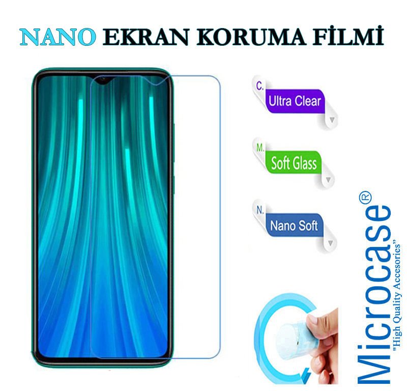 Microcase Xiaomi Redmi Note 8T Nano Esnek Ekran Koruma Filmi