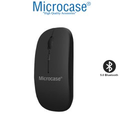 Microcase 800-1200-1600 DPI Bluetooth Kablosuz Mouse - AL2722 Siyah