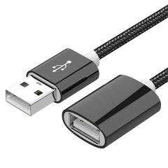 Microcase Yüksek Hızlı USB 2.0 Örgülü Uzatma Kablosu - 200 cm AL2863