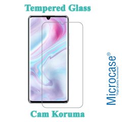 Microcase Xiaomi Mi Note 10 - Mi Note 10 Pro Tempered Glass Cam Ekran Koruma