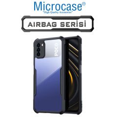 Microcase Xiaomi Poco M3 Airbag Serisi Darbeye Dayanıklı Tpu Kılıf