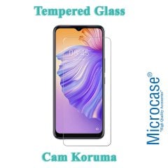 Microcase Tecno Spark 8T Tempered Glass Cam Ekran Koruyucu