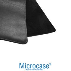 Microcase Bilgisayar Laptop için Deri Mouse Pad 24x24cm - AL3024 Siyah