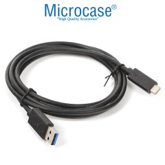 Microcase Type-C USB Data Şarj Kablosu 100cm SİYAH