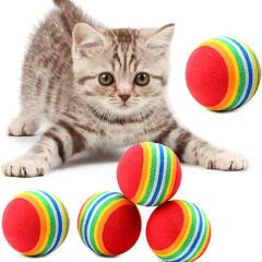 Microcase Kedi Köpek Çiğneme Isırma ve Oyun Topu 4'lü AL3976