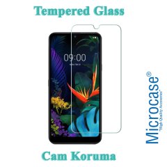 Microcase LG Q60 - K50 Tempered Glass Cam Ekran Koruma