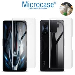 Microcase Xiaomi Poco F4 GT 5G Full Ön Arka Kaplama Koruma Filmi