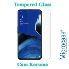 Microcase Oppo Reno 2Z Tempered Glass Cam Ekran Koruma