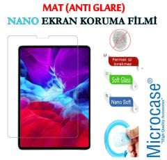 Microcase iPad Pro 12.9 2021 Tablet Nano Esnek Ekran Koruma Filmi - MAT