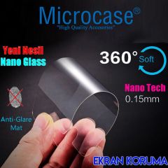 Microcase Lenovo Tab M8 4. Nesil 8 inch Tablet Nano Esnek Anti Glare MAT Ekran Koruma Filmi - AL3288