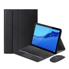 Microcase Huawei Mediapad T3 10 9.6 inch Bluetooth Touchpad Klavye+Mouse+Kılıf -BKK7