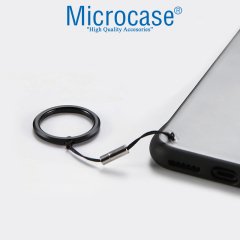 Microcase Xiaomi Mi 8 Lite Frameless Serisi Sert Rubber Kılıf - Siyah