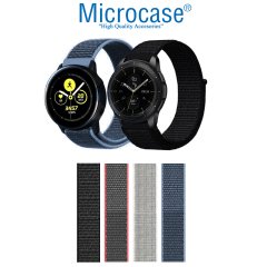Microcase Vivo Active 3 için Cırtlı Kumaş Kordon Kayış - KY17