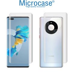 Microcase Huawei Mate 40 Full Ön Arka Kaplama TPU Soft Koruma Filmi