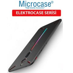 Microcase ZTE Nubia Red Magic 3 - 3S Elektrocase Serisi Kamera Korumalı Silikon Kılıf - Siyah