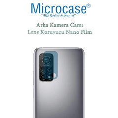Microcase Xiaomi Mi 10T Kamera Camı Lens Koruyucu Nano Esnek Film