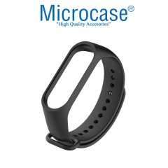 Microcase Xiaomi Mi Band 5 Silikon Kordon Kayış - SİYAH