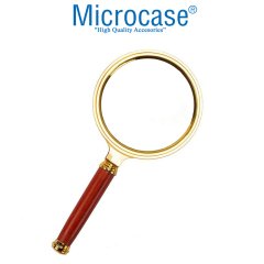 Microcase 60 mm Çap 10X Büyütme El Tipi Büyüteç - Model BY1