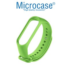 Microcase Xiaomi Mi Band 5 Silikon Kordon Kayış - YEŞİL