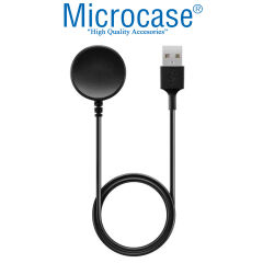 Microcase Samsung Galaxy Active 2 44mm R820 için 2in1 SET Manyetik Şarj Aygıtlı Silikon Şarj Standı - AL3556