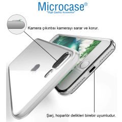 Microcase Samsung Galaxy S10 Plus 360 Tpu Serisi Ön Arka Full Cover Şeffaf Kılıf